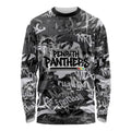 Penrith Panthers Rugby Long Sleeve Shirt Graffiti Typography Urban Camo Abstract Street Style
