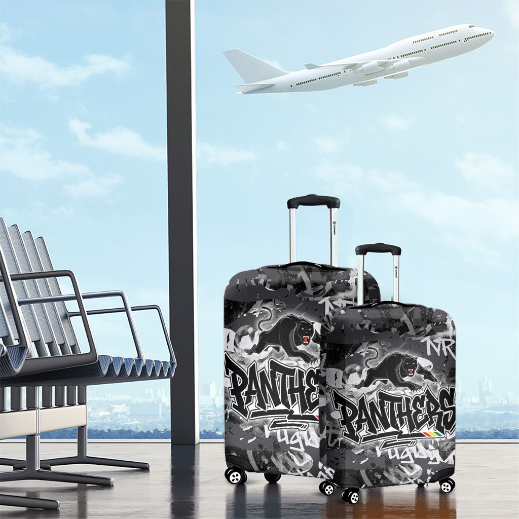 Penrith Panthers Rugby Luggage Cover Graffiti Typography Urban Camo Abstract Street Style