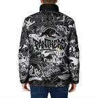 Penrith Panthers Rugby Padded Jacket Graffiti Typography Urban Camo Abstract Street Style