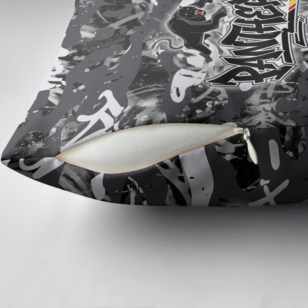 Penrith Panthers Rugby Pillow Cover Graffiti Typography Urban Camo Abstract Street Style