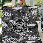 Penrith Panthers Rugby Quilt Graffiti Typography Urban Camo Abstract Street Style