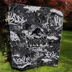 Penrith Panthers Rugby Quilt Graffiti Typography Urban Camo Abstract Street Style