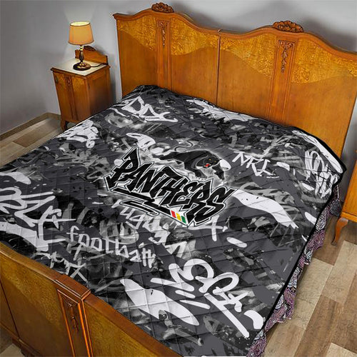 Penrith Panthers Rugby Quilt Graffiti Typography Urban Camo Abstract Street Style