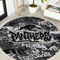 Penrith Panthers Rugby Round Carpet Graffiti Typography Urban Camo Abstract Street Style