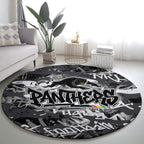 Penrith Panthers Rugby Round Carpet Graffiti Typography Urban Camo Abstract Street Style