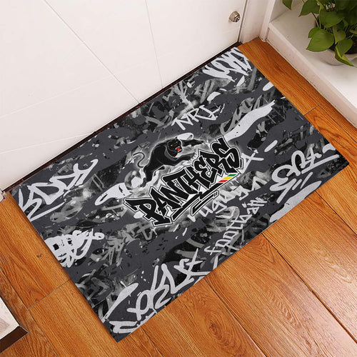 Penrith Panthers Rugby Rubber Doormat Graffiti Typography Urban Camo Abstract Street Style