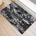 Penrith Panthers Rugby Rubber Doormat Graffiti Typography Urban Camo Abstract Street Style