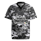 Penrith Panthers Rugby Rugby Jersey Graffiti Typography Urban Camo Abstract Street Style