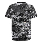 Penrith Panthers Rugby Rugby Jersey Graffiti Typography Urban Camo Abstract Street Style
