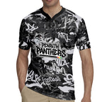 Penrith Panthers Rugby Rugby Jersey Graffiti Typography Urban Camo Abstract Street Style