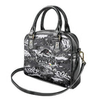 Penrith Panthers Rugby Shoulder Handbag Graffiti Typography Urban Camo Abstract Street Style