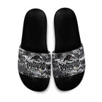 Penrith Panthers Rugby Slide Sandals Graffiti Typography Urban Camo Abstract Street Style