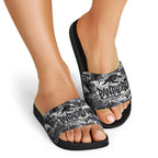 Penrith Panthers Rugby Slide Sandals Graffiti Typography Urban Camo Abstract Street Style