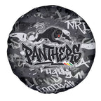 Penrith Panthers Rugby Spare Tire Cover Graffiti Typography Urban Camo Abstract Street Style
