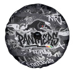 Penrith Panthers Rugby Spare Tire Cover Graffiti Typography Urban Camo Abstract Street Style