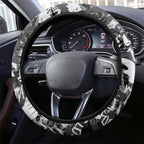 Penrith Panthers Rugby Steering Wheel Cover Graffiti Typography Urban Camo Abstract Street Style
