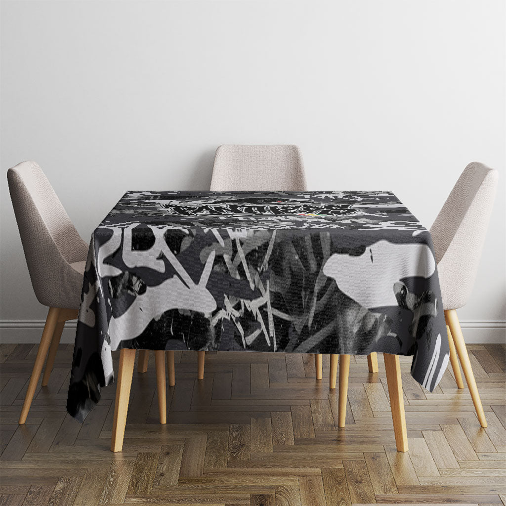 Penrith Panthers Rugby Tablecloth Graffiti Typography Urban Camo Abstract Street Style