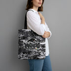 Penrith Panthers Rugby Tote Bag Graffiti Typography Urban Camo Abstract Street Style