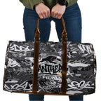 Penrith Panthers Rugby Travel Bag Graffiti Typography Urban Camo Abstract Street Style