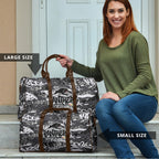Penrith Panthers Rugby Travel Bag Graffiti Typography Urban Camo Abstract Street Style