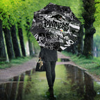 Penrith Panthers Rugby Umbrella Graffiti Typography Urban Camo Abstract Street Style