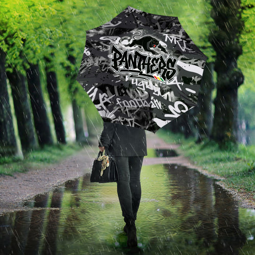 Penrith Panthers Rugby Umbrella Graffiti Typography Urban Camo Abstract Street Style