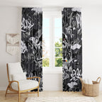 Penrith Panthers Rugby Window Curtain Graffiti Typography Urban Camo Abstract Street Style
