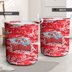 Dolphins Rugby Laundry Basket Graffiti Typography Urban Camo Abstract Street Style