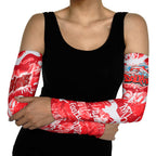 Dolphins Rugby Arm Sleeves Graffiti Typography Urban Camo Abstract Street Style