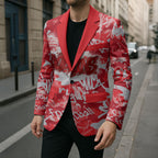 Dolphins Rugby Blazer Graffiti Typography Urban Camo Abstract Street Style