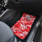 Dolphins Rugby Car Mats Graffiti Typography Urban Camo Abstract Street Style