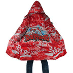 Dolphins Rugby Cloak Graffiti Typography Urban Camo Abstract Street Style