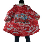 Dolphins Rugby Cloak Graffiti Typography Urban Camo Abstract Street Style