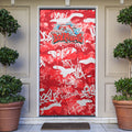 Dolphins Rugby Door Cover Graffiti Typography Urban Camo Abstract Street Style
