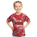Dolphins Rugby Kid T Shirt Graffiti Typography Urban Camo Abstract Street Style