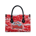 Dolphins Rugby Leather Bag Graffiti Typography Urban Camo Abstract Street Style