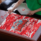 Dolphins Rugby Puzzle Graffiti Typography Urban Camo Abstract Street Style