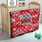 Dolphins Rugby Quilt Graffiti Typography Urban Camo Abstract Street Style