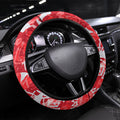 Dolphins Rugby Steering Wheel Cover Graffiti Typography Urban Camo Abstract Street Style