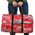 Dolphins Rugby Travel Bag Graffiti Typography Urban Camo Abstract Street Style