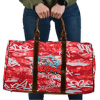 Dolphins Rugby Travel Bag Graffiti Typography Urban Camo Abstract Street Style