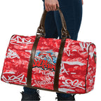 Dolphins Rugby Travel Bag Graffiti Typography Urban Camo Abstract Street Style