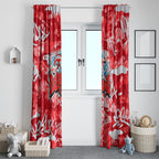 Dolphins Rugby Window Curtain Graffiti Typography Urban Camo Abstract Street Style