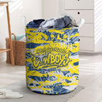 North Queensland Cowboys Rugby Laundry Basket Graffiti Typography Urban Camo Abstract Street Style