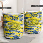 North Queensland Cowboys Rugby Laundry Basket Graffiti Typography Urban Camo Abstract Street Style