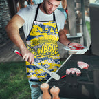 North Queensland Cowboys Rugby Apron Graffiti Typography Urban Camo Abstract Street Style