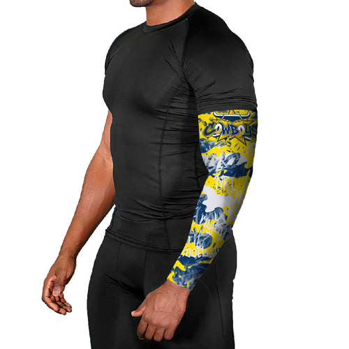 North Queensland Cowboys Rugby Arm Sleeves Graffiti Typography Urban Camo Abstract Street Style