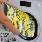 North Queensland Cowboys Rugby Bathroom Set Graffiti Typography Urban Camo Abstract Street Style