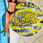 North Queensland Cowboys Rugby Beach Blanket Graffiti Typography Urban Camo Abstract Street Style