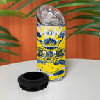 North Queensland Cowboys Rugby 4 in 1 Can Cooler Tumbler Graffiti Typography Urban Camo Abstract Street Style